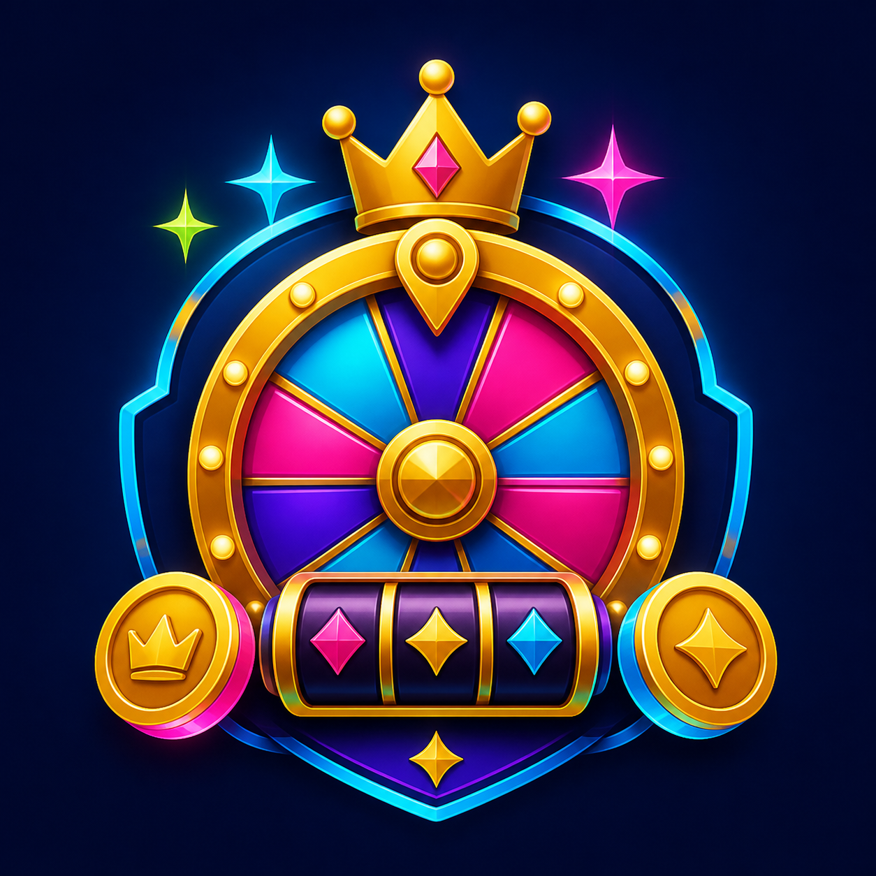 KingPrize.net games wheel badge